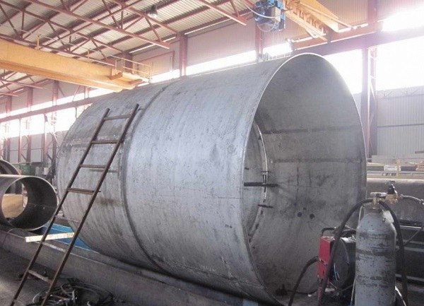 Обечайка из нержавеющей стали 12Х18Н10Т