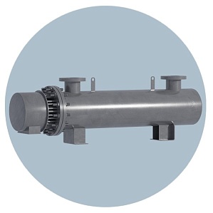 Корпус подогревателя газового из нержавеющей стали 12Х18Н10Т